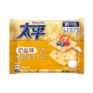Печенье Tai Ping Soda со вкусом молока и соли 100г
