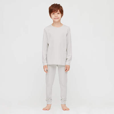 Uniqlo, удерживающий тепло комплект, пижама, нижнее белье, детская одежда