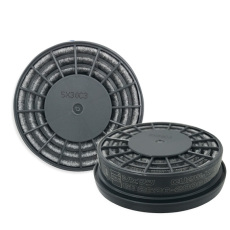 Респиратор 日本重松防尘滤芯cu2w焊接大理石打磨矿山船厂dr28 dr76面具使用