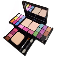 雅 Makeup Eye Shadow Box Tấm trang điểm cho người mới bắt đầu 27 Bộ màu ngọc trai Trang điểm màu nude Phấn má dạng phấn chống thấm mồ hôi bảng mắt clio pro eye palette