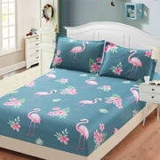 Tùy chỉnh giường bông, mảnh duy nhất 100% cotton 1.8 m Simmons bảo vệ bìa non-slip mỏng nâu pad giường bìa tùy chỉnh