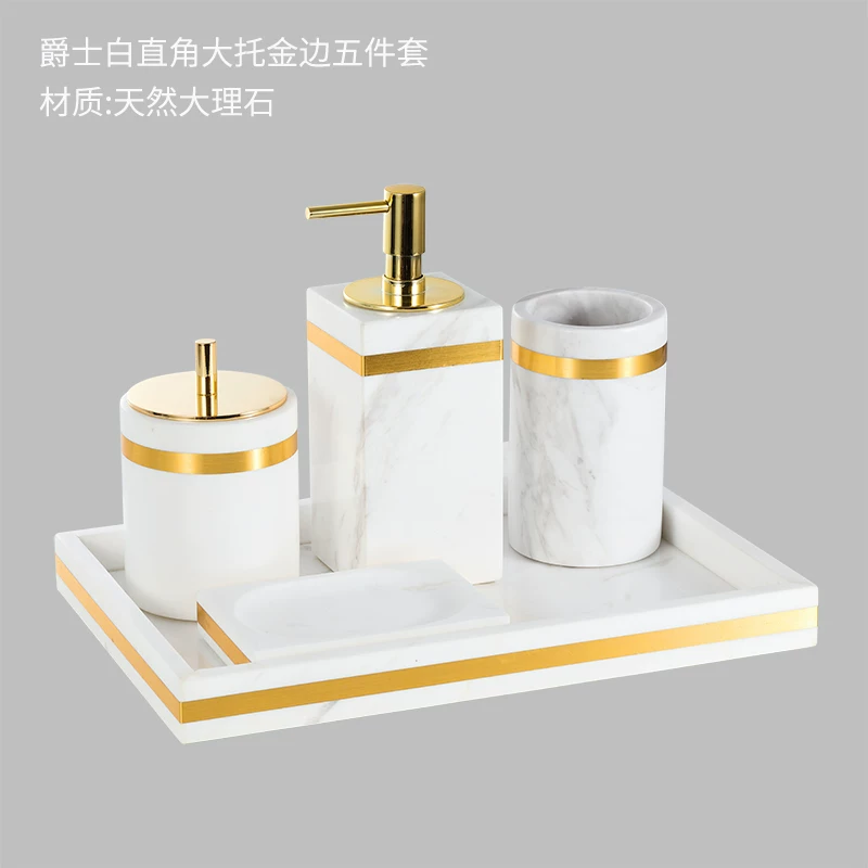 Мраморный набор, салфетки, система хранения, стиль легкой роскоши