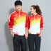 Đội tuyển Trung Quốc mặc đồng phục nam và nữ thể thao đồng phục vận động viên đội tuyển quốc gia xuất hiện áo khoác thể thao áo bộ adidas Thể thao sau