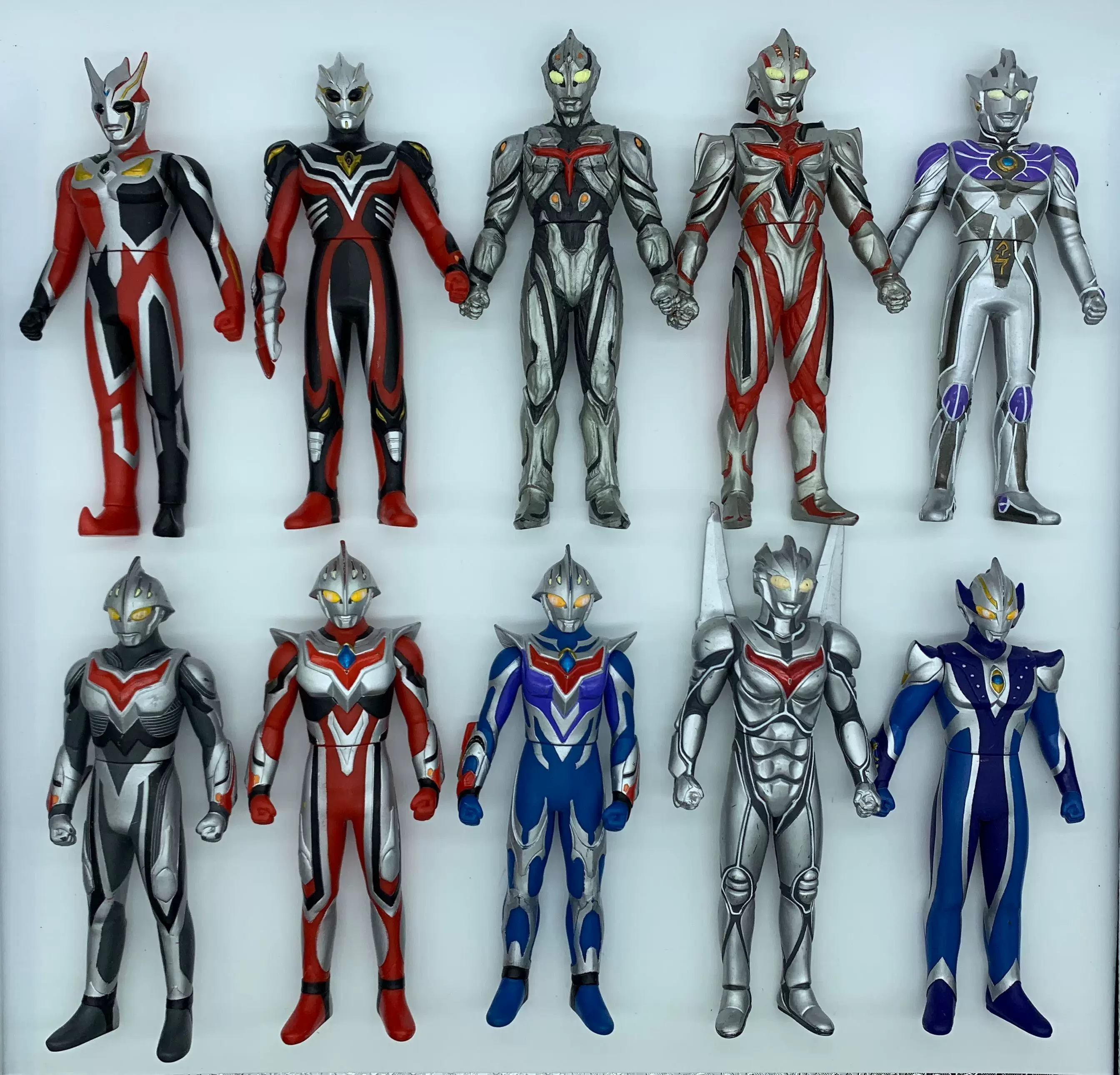 Bandai Ultraman мягкая резиновая 17см Nexus Dark Faust Mephisto Regido Noah Hikari