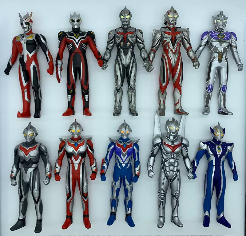 Bandai Ultraman мягкая резиновая 17см Nexus Dark Faust Mephisto Regido Noah Hikari