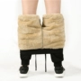 Quần bó sát nam mùa đông cộng với quần nhung dày bằng da cừu cỡ lớn quần rộng giản dị mặc quần chân nhỏ jogger nam