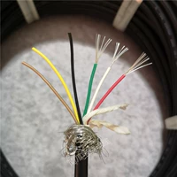 Импортированный кабель 6 ядра 0,3 квадратного экрана контрольного сигнала, проводная оловянное масло -резистентное ультра -софта