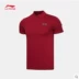 Li Ning áo ngắn tay polo nam Wade series mùa hè ve áo thể thao đan APLL033 - Áo polo thể thao áo polo trắng Áo polo thể thao