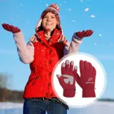 Уличные демисезонные утепленные ветрозащитные перчатки подходит для мужчин и женщин