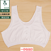 Bông không có vòng thép phần mỏng cotton phía trước khóa kích thước lớn áo ngực trung niên ông già vest đồ lót mẹ