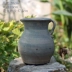 Sáng tạo retro phong cách retro chậu hoa đất sét gốm thủ công lọ hoa - Vase / Bồn hoa & Kệ Vase / Bồn hoa & Kệ