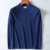 Người đàn ông Ý chất lượng cao ấm áp cashmere mùa đông nam dày một nửa áo len cashmere cao cổ DAZ511 - Áo len Cashmere Áo len Cashmere