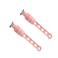 Розовая вешалка, 2 шт