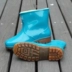 Mùa thu và mùa đông trở lại với đôi giày đi mưa ấm áp cho nam ống ngắn cộng với đôi giày nhung bằng vải nhung cho nữ giày chống nước đi phượt Rainshoes