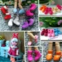 Mới chính hãng phụ kiện búp bê nhỏ Kaili Xianba con búp bê nhỏ giày mềm cao su giày giày trượt loạt các búp bê cô dâu