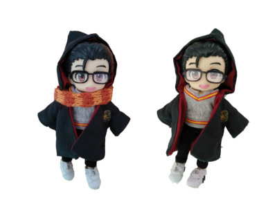 taobao agent Harry Potter COS clothing Xiaobu Blythe 6 -point BJD baby clothing material bag Harry Potter