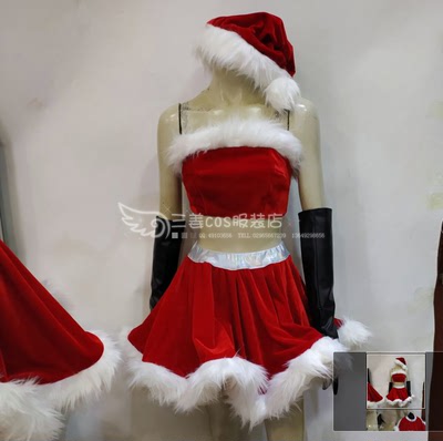 taobao agent Christmas red sexy clothing, cosplay