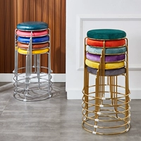 Легкий роскошный стул домохозяйство интернет -красные модные творческие творческие креативные табуреть