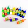 12 màu sắc có thể giặt màu nước sơn mẫu giáo nghệ thuật thủ công và bức tranh sơn cung cấp ngón tay sơn dầu 60ml đồ chơi