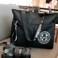 Bộ cà vạt gấp túi du lịch xách tay nữ túi xách hành lý nữ túi xách máy tính phiên bản Hàn Quốc dung lượng lớn trọng lượng nhẹ nam khoảng cách ngắn túi du lịch chính hãng