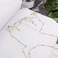 Золотое украшение-шарик, цепочка