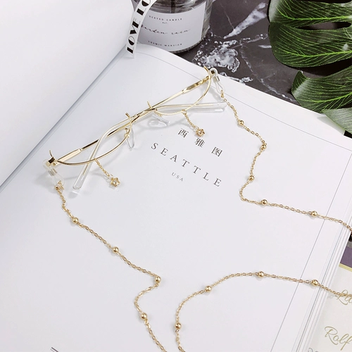 Румяна, брендовые очки, объектив, цепь подходит для мужчин и женщин, популярно в интернете