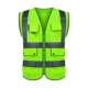 Áo lưới phản quang, công nhân vệ sinh, áo an toàn công trình giao thông, áo khoác in LOGO áo lưới công nhân