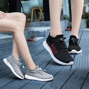 Mùa hè yoga trong nhà đào tạo toàn diện giày của phụ nữ breathable sneakers trọng lượng nhẹ tập thể dục chạy giày mềm chị vớ giày