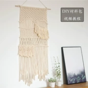 Bận Hui nhà dệt tay tấm thảm treo tường in Bohemian Bắc Âu hộp mét bìa handmade gói vật liệu diy - Tapestry