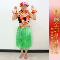 60 Полный утолщен пять -зеленый