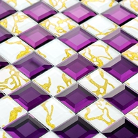 3x3 Purple+Platinum Dragon Pattern