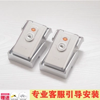 Серебряный брелок, замок для влюбленных