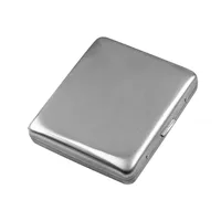 20 Чистого сигаретного чехла из нержавеющей стали (средняя толстая и двойная использование)