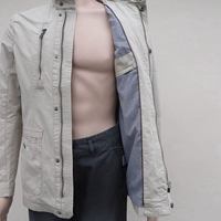 EtamHomme thương hiệu giải phóng mặt bằng (không cắt) Mùa Xuân nam cotton thoải mái lạc đà của nam giới áo khoác 4089 áo khoác dài