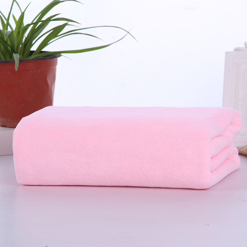 Light PinkBeauty Salon enlarge Bath towel Foot therapy shop hotel Bed towel special-purpose Sofa towel than pure cotton water uptake Quick drying No hair loss