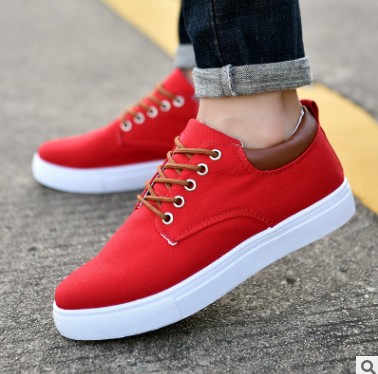 Redkorean Breathable men " s casual canvas sport shoes sneakers