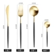 Blade Fork Spoon Tea Spoon (набор из четырех частей) -gi Kanjin
