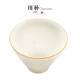 Сладко белая глазурь чашка-хонгиан (вместе 1)