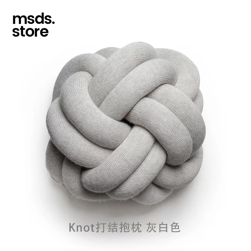 [СУЭд imported Design House Stockholm Knot завязывая подушка для дивана, домашний декоративный подушек]