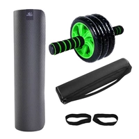 Yoga mat thiết bị thể thao thiết bị tập thể dục mat nam tập thể dục ba mảnh yoga phẳng hỗ trợ thảm - Yoga quan ao yoga