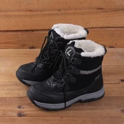 Mùa thu và mùa đông mô hình phụ nữ cao tuyết khởi động không trượt tuyết ấm áp giày ngoài trời khởi động không thấm nước giúp cộng với cashmere giày du lịch