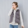Mùa thu và mùa đông Phiên bản Hàn Quốc của áo vest nhung rộng rãi vest vest nữ áo khoác nỉ nữ