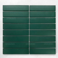 Темно -зеленый матовый