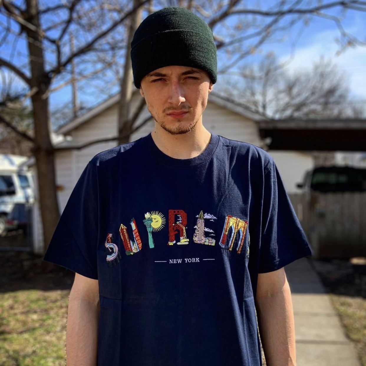 Supreme city arc tee clearance black