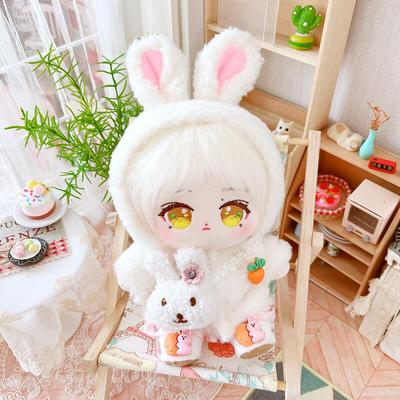 taobao agent Spot radish rabbit coat 20 cm set 20cm doll clothes fat body normal body star cotton doll