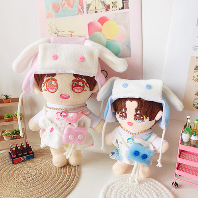 taobao agent Spot Cooky Biscuits Clothing Pants 20cm Set 15cm Doll Clothing Star Dolls Chao Dou Backpack