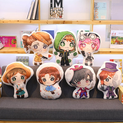 taobao agent Fifth Personal Jack Mercenary Nurse Garden Plush Doll Doll Anime Pillow Pillow Two -dimensional Doll