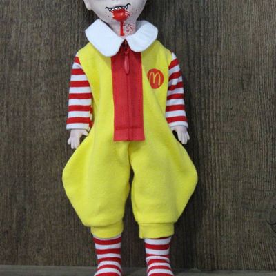 taobao agent COS McDonald's uncle gigar Blythe small cloth 12 -inch soldier 3a bjd six -point four -point baby clothes