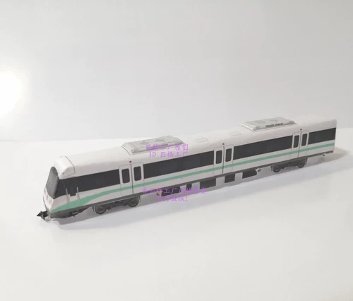 Piccine n Доля Шанхайская линия метро 16 Новый автомобильный поезд 3D Paper Flom