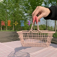 Розовая ручка, корзина